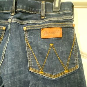 Men’s Wrangler Retro Slim Boot jeans.